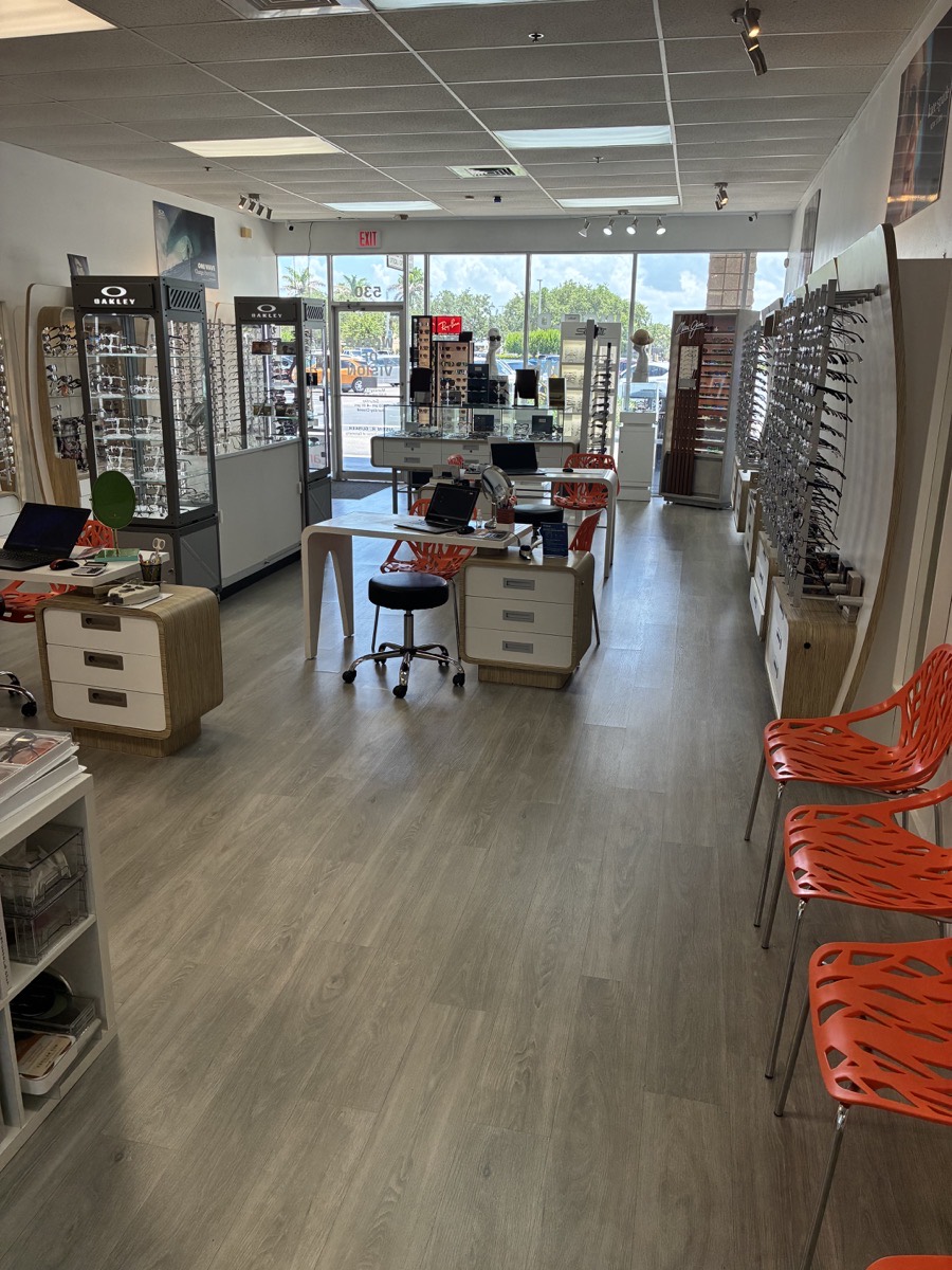 Inside the World of Vision optical showroom in Vero Beach